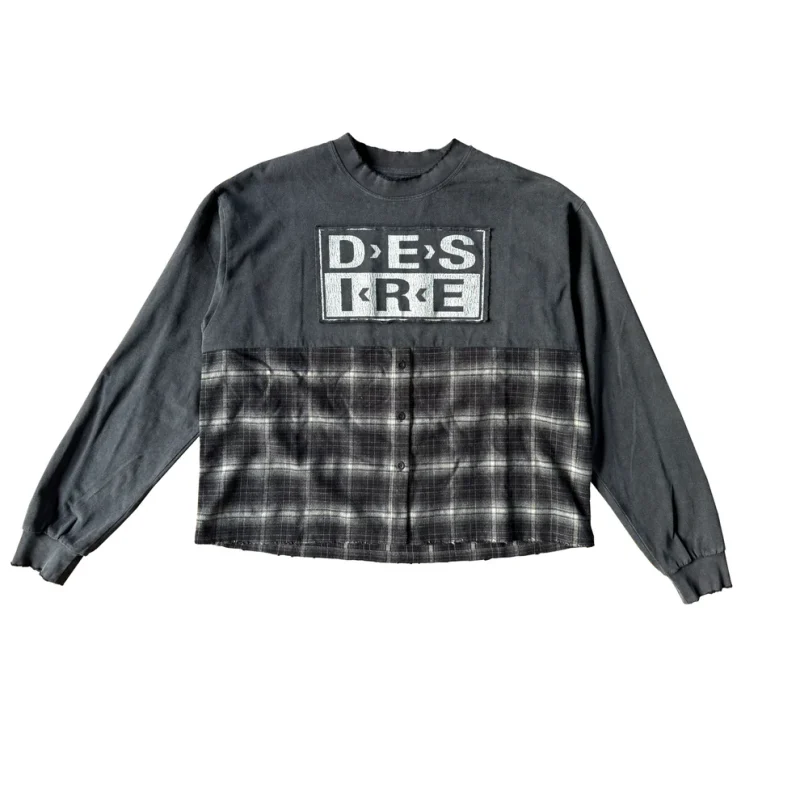 Bottega Desires Hybrid Flannel T-shirt