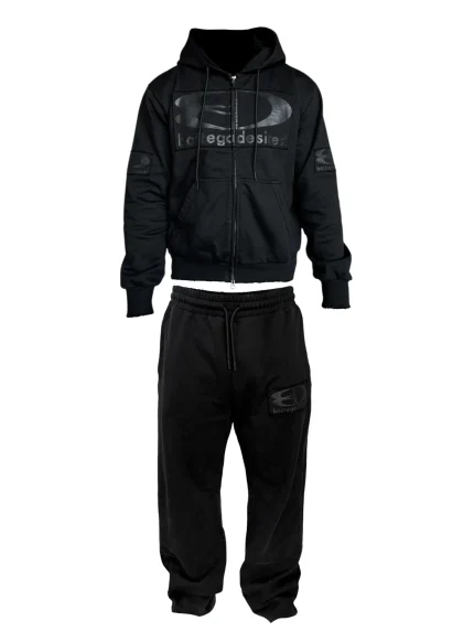 Bottega Desires Black Tech Suit