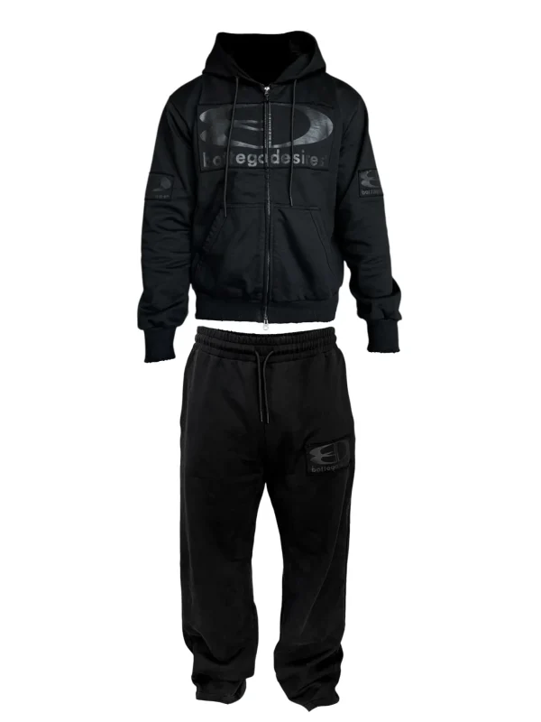Bottega Desires Black Tech Suit