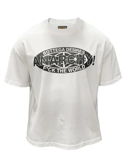 Bottega Desires White Anarchy Tee